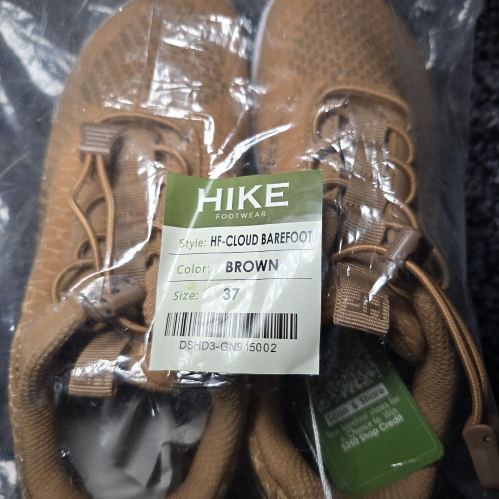 Hike Footwear Series x Cloud Ergonomic Barefoot Shoes EU 37/ 7 Women’s NWT Brown - Picture 11 of 14